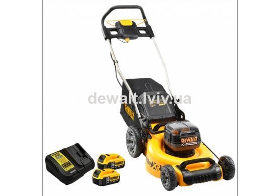 Газонокосилка аккумуляторная DeWALT DCMW564P2