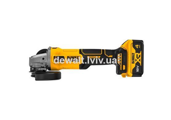 Шлифмашина угловая аккумуляторная DeWALT DCG407M1T