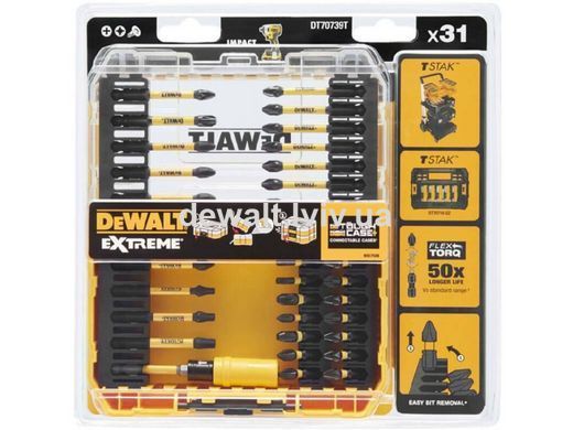 Набор бит DeWALT DT70739T