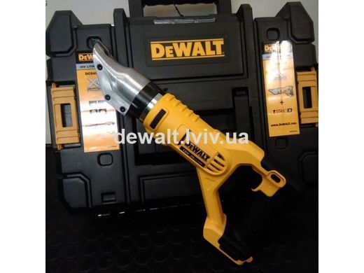 Ножницы листовые по металлу DeWALT DCS491NT