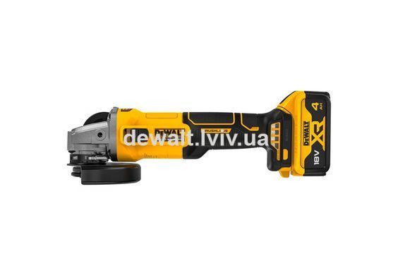 Шлифмашина угловая аккумуляторная DeWALT DCG407M2T