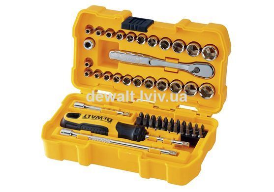 Набір головок та біт 1/4, 50 предметів DeWALT DWMT81610-0