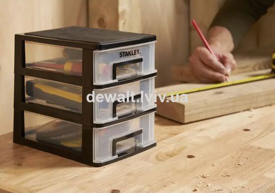 Органайзер вертикальний з трьома висувними відділеннями STANLEY STST40710-1
