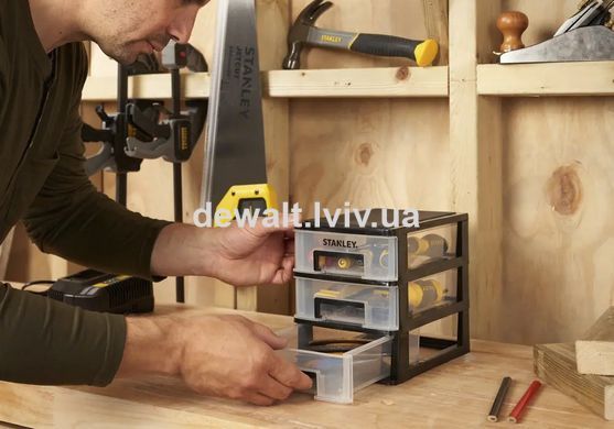 Органайзер вертикальний з трьома висувними відділеннями STANLEY STST40710-1