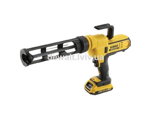 Пистолет для герметиков аккумуляторный DeWALT DCE560