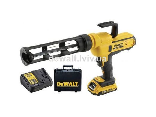 Пистолет для герметиков аккумуляторный DeWALT DCE560