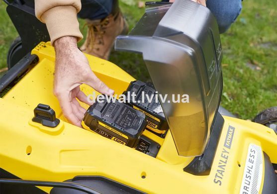 Газонокосилка самоходная аккумуляторная бесщёточная STANLEY FATMAX SFMCMWS251M