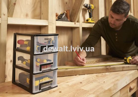 Органайзер вертикальный c тремя выдвижными отделениями STANLEY STST40711-1