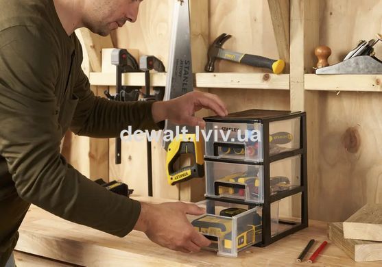 Органайзер вертикальный c тремя выдвижными отделениями STANLEY STST40711-1