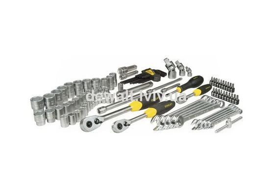 Набор инструментов FatMax, 1/4-3/8-1/2, универсальный, 96 предметов. STANLEY FMHT0-73925