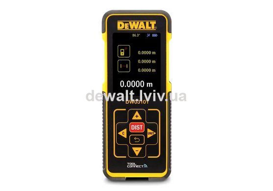 Далекомір лазерний DeWALT DW03101