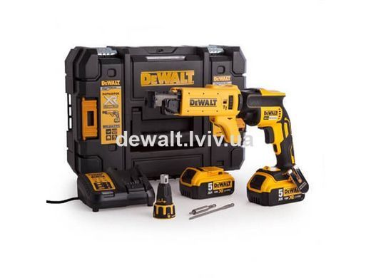 Шуруповерт акумуляторний безщітковий DeWALT DCF620