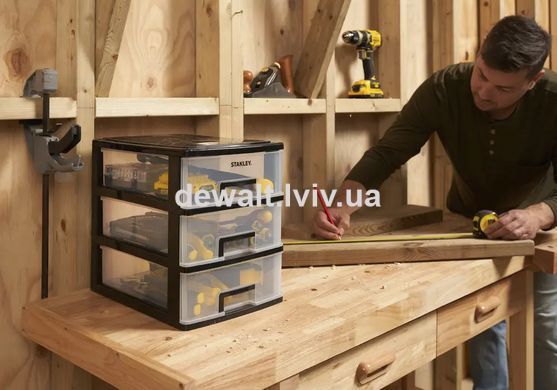 Органайзер вертикальный c тремя выдвижными отделениями STANLEY STST40712-1