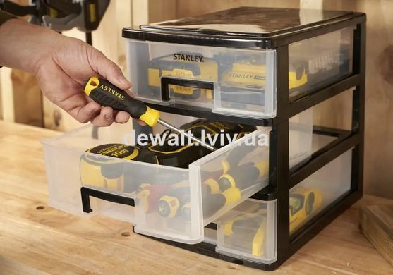 Органайзер вертикальный c тремя выдвижными отделениями STANLEY STST40712-1
