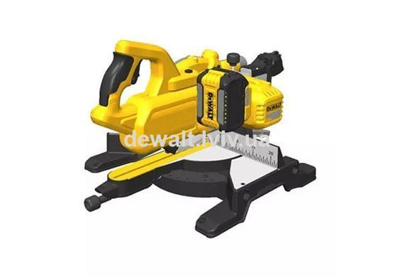 Пила торцовочная аккумуляторная XR FLEXVOLT DeWALT DCS777