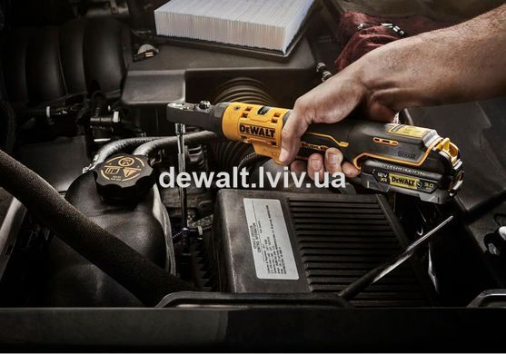 Трещетка угловая ударная аккумуляторная DeWALT DCF500
