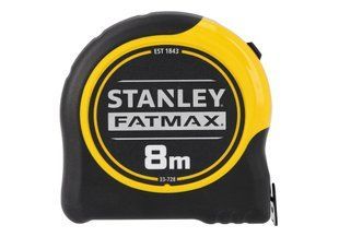 Рулетка вимірювальна FatMax Blade Armor довжина 8 м, ширина 32 мм в корпусі з АВС-пластика STANLEY 0-33-728
