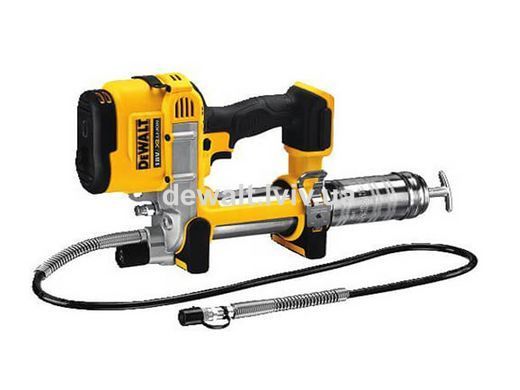 Пистолет маcляный аккумуляторный DeWALT DCGG571