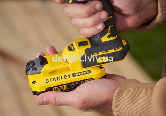 Гайковерт ударний акумуляторний STANLEY FATMAX SFMCF820D2K