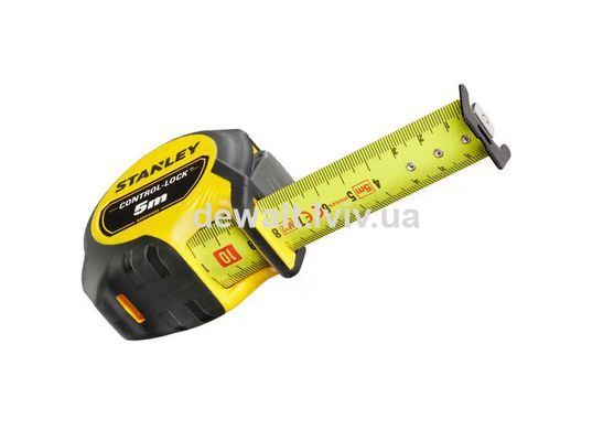Рулетка измерительная CONTROL-LOCK длиной 5 м, STANLEY STHT37231-0