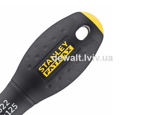 Викрутка FatMax з довжиною жала 125 мм під шліць Ph2 з шестигранником під ключ STANLEY FMHT0-62622