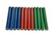 Термоклей трьох кольорів (червоний, зелений, синій), низькотемпературний, для клейових пістолетів STANLEY STHT1-70436