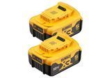 Набір акумуляторних батарей DeWALT DCB184P2