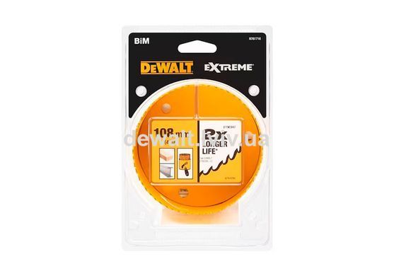 Ціфенбор-коронка біметалічна EXTREME 2X LONG LIFE DeWALT DT90340