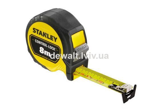 Рулетка измерительная CONTROL-LOCK длиной 8 м, STANLEY STHT37232-0
