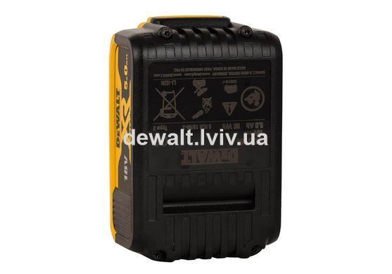 Набір акумуляторних батарей DeWALT DCB184P2