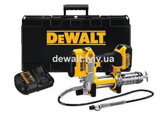Пістолет для змащування акумуляторний DeWALT DCGG571