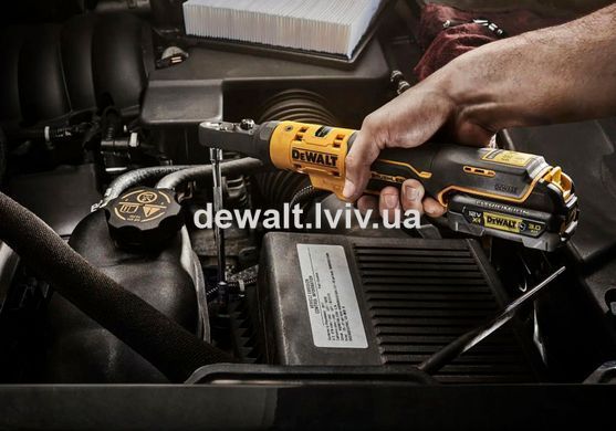 Трещетка угловая ударная аккумуляторная DeWALT DCF500