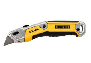 Универсальный нож с выдвижным трапециевидным лезвием DeWALT DWHT10998-0