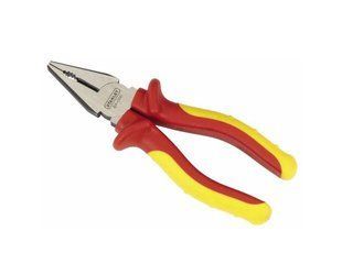 Плоскогубці електрика MaxSteel VDE 1000V комбіновані довжиною 200 мм STANLEY 0-84-002