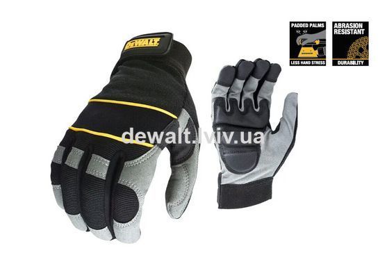 Рукавички універсальні, з накладкою ToughThread™ DeWALT DPG33L