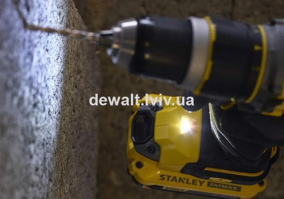 Дриль-шурупокрут ударний акумуляторний безщітковий STANLEY FATMAX SFMCD721D2K