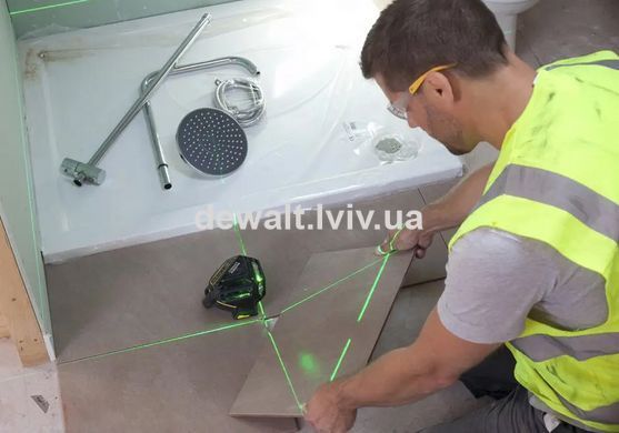 Уровень лазерный FatMax&reg;MultilineGreen трехлучевой плоскостной самовыравнивающийся, чемодан STANLEY FMHT1-77356