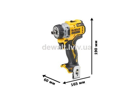 Дриль-шурупокрут зі змінними насадками акумуляторний DeWALT DCD703