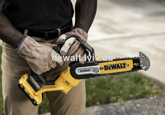 Міні-пилка ланцюгова акумуляторна DeWALT DCMPS520N