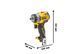 Дриль-шурупокрут зі змінними насадками акумуляторний DeWALT DCD703