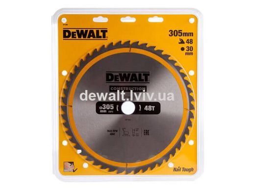 Диск пилковий СONSTRUCTION DeWALT DT1959