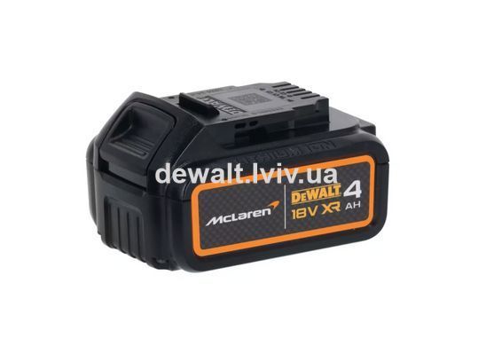 Дрель-шуруповёрт аккумуляторная ударная McLaren F1 TEAM LIMITED EDITION DeWALT DCD85MM2T