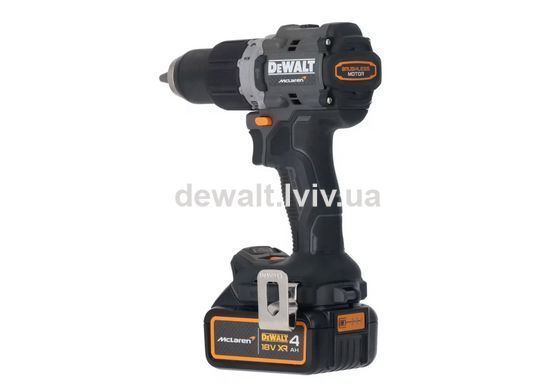 Дрель-шуруповёрт аккумуляторная ударная McLaren F1 TEAM LIMITED EDITION DeWALT DCD85MM2T