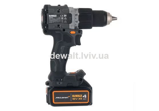 Дрель-шуруповёрт аккумуляторная ударная McLaren F1 TEAM LIMITED EDITION DeWALT DCD85MM2T