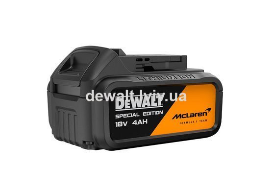 Дрель-шуруповёрт аккумуляторная ударная McLaren F1 TEAM LIMITED EDITION DeWALT DCD86MM2T