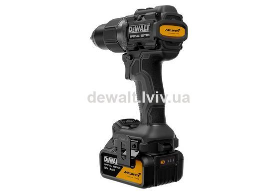 Дрель-шуруповёрт аккумуляторная ударная McLaren F1 TEAM LIMITED EDITION DeWALT DCD86MM2T