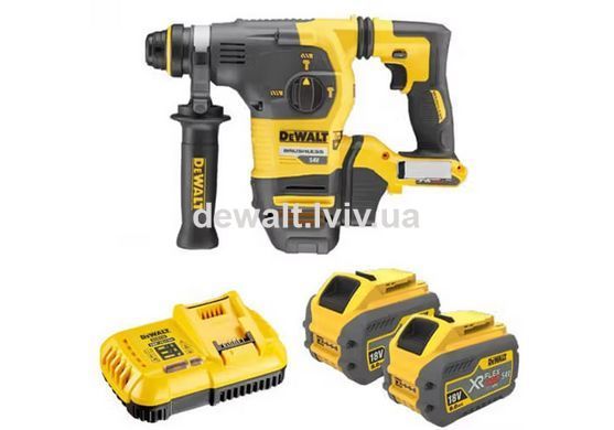 Перфоратор SDS-PLUS акумуляторний XR FLEXVOLT DeWALT DCH333