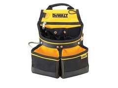 Поясная сумка с двумя карманами под крепеж и скобой для молотка DeWALT DWST1-75650