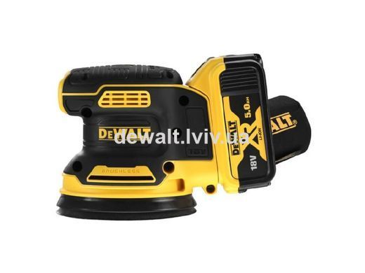 Шліфмашина ексцентрікова акумуляторна DeWALT DCW210