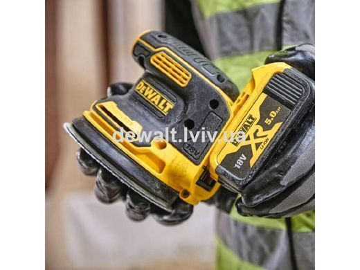 Шліфмашина ексцентрікова акумуляторна DeWALT DCW210